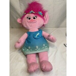 DreamWorks Trolls Princess Poppy W/ Dress Stuffed Doll 21” Plush DreamWorks 2015